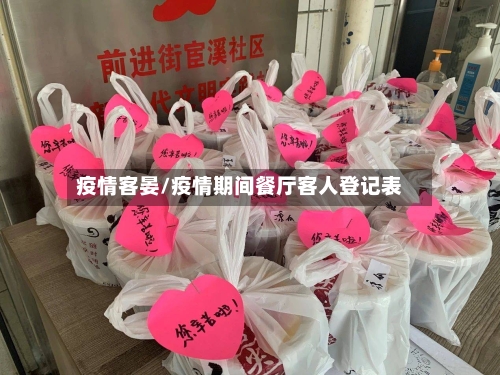 疫情客晏/疫情期间餐厅客人登记表